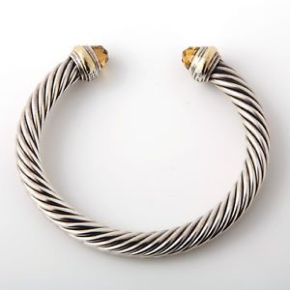 David Yurman Cable Classics Bracelet with Citrine - Picture 6 of 7